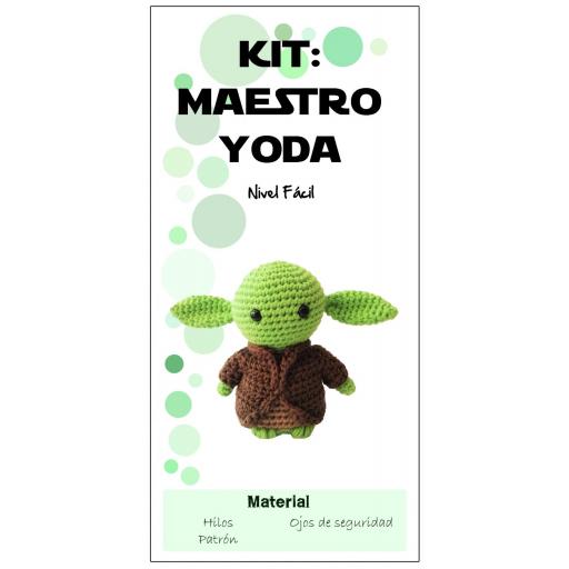 Kit Maestro Yoda amigurumi [2]