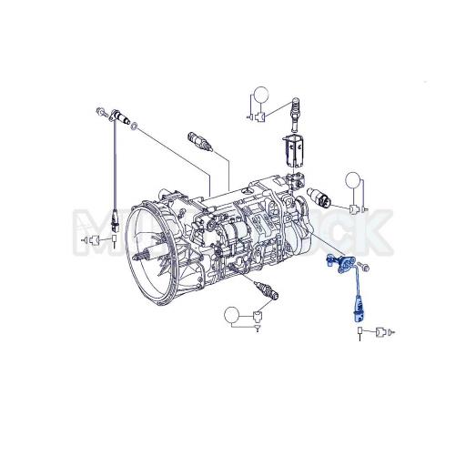 SENSOR DE VELOCIDAD CAJA DE CAMBIOS MERCEDES [1]