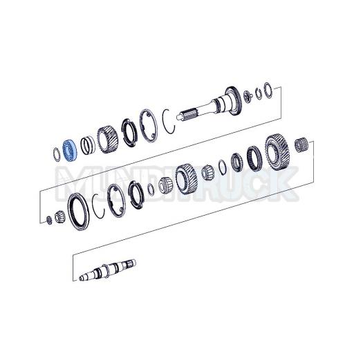 RODAMIENTOS DE RODILLOS CONICOS CAJA DE CAMBIOS MERCEDES  [1]