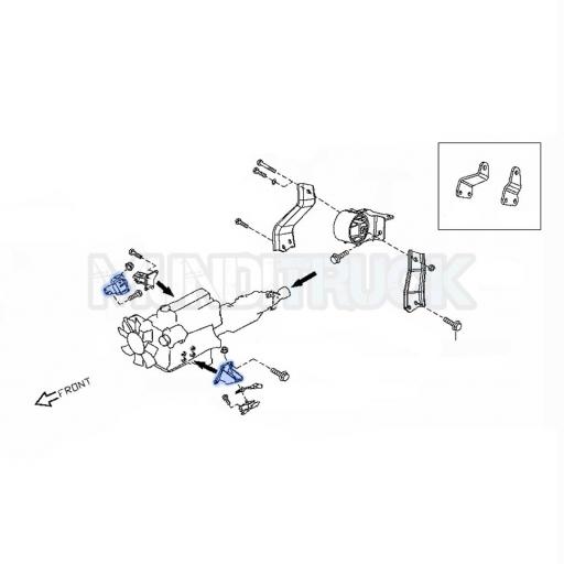 SOPORTE MOTOR DELANTERO NISSAN CABSTAR/ATLEON [1]