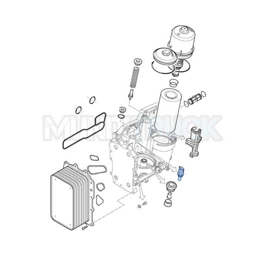 SENSOR DE TEMPERATURA MOTOR DAF XF Y CF  [1]