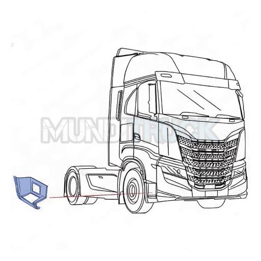 ESTRIBO DCHO. IMPRIMADO IVECO S-WAY 2019 AS [1]