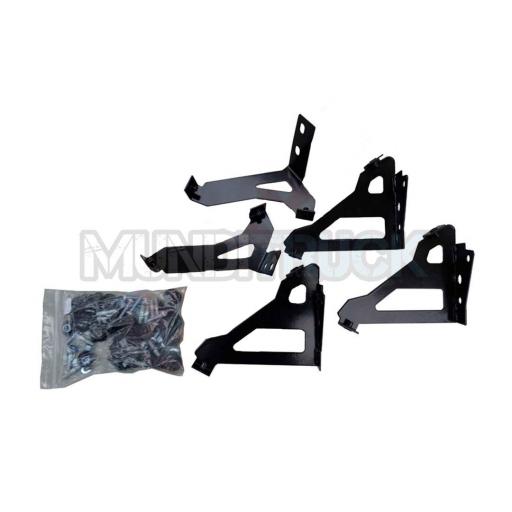 KIT SOPORTES VISERA PARASOL IVECO S-WAY CABINA LARGA