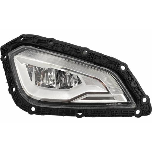 FARO LED LARGO ALCANCE SUPERIOR DCHO. CROMADO DAF