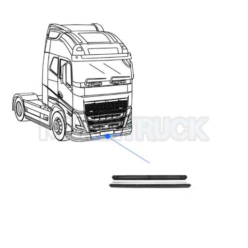 KIT PARACHOQUES INFERIOR CENTRAL VOLVO FH5 2021 (3 PIEZAS) [1]