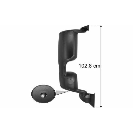 RETROVISOR COMPLETO DCHO. NEGRO DAF XF, XG Y XG+ [2]