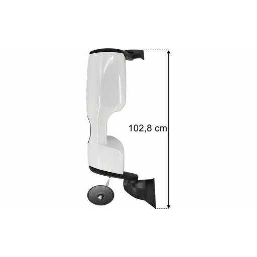 RETROVISOR COMPLETO DCHO. BLANCO DAF XF, XG Y XG+ [2]