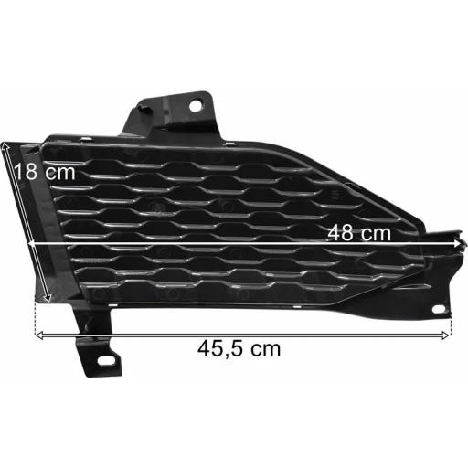 REJILLA SUPERIOR IZQDA. CALANDRA DAF XF, XG Y XG+ [1]