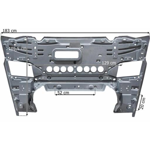BASTIDOR DE CALANDRA FRONTAL [2]