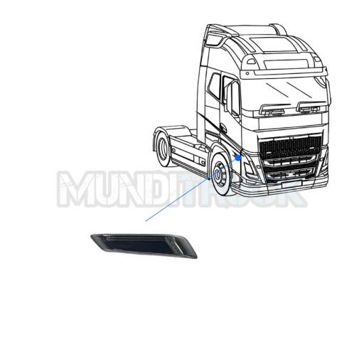 INTERMITENTE LATERAL DCHO. NEGRO VOLVO FH5 2021 / FMX / FM 2021 [1]