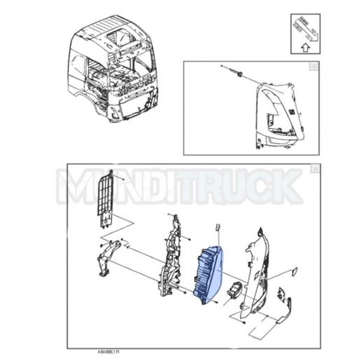 FARO IZQDO. MANUAL NEGRO VOLVO FH5 2021 [3]