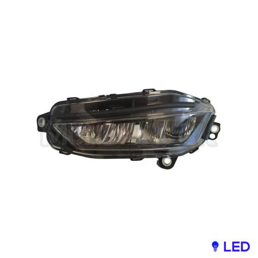 FARO ANTINIEBLA Y LARGO ALCANCE IZQDO. LED NEGRO VOLVO FH5 2021