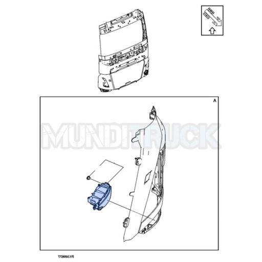 FARO ANTINIEBLA IZQDO. LED NEGRO VOLVO FH5 2021 [2]