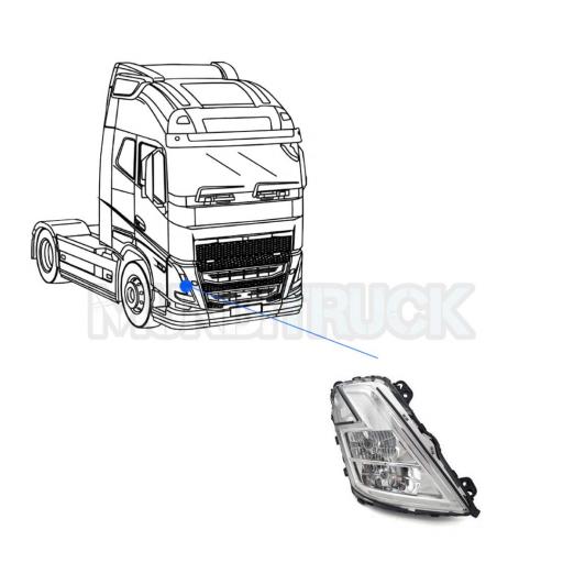 FARO DCHO. MANUAL CROMADO VOLVO FM5 2021 [1]