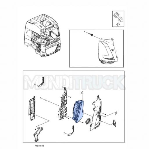 FARO IZQDO. MANUAL LED VOLVO FM / FMX 2021 [2]