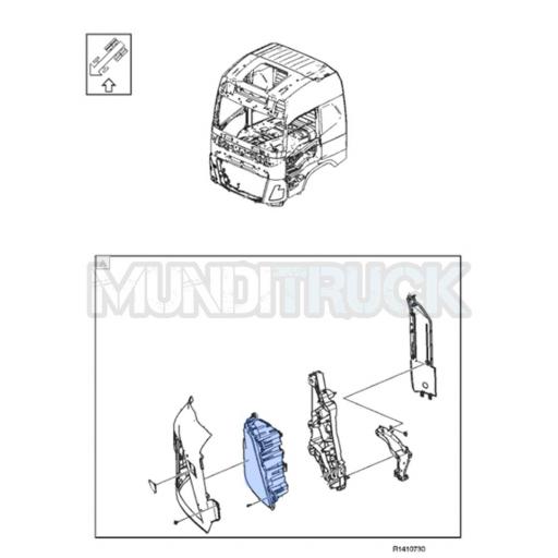 FARO DCHO. ELECTRICO CROMADO VOLVO FM 2021 [2]