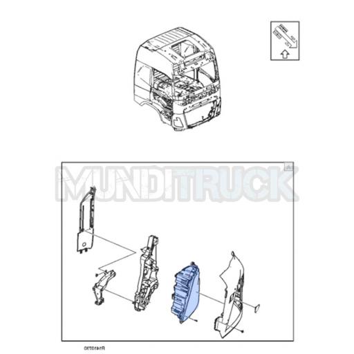 FARO IZQDO. ELECTRICO CROMADO VOLVO FM 2021 [2]