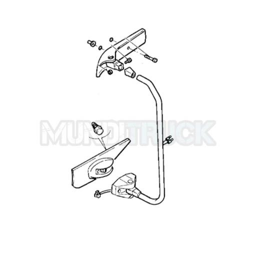 BRAZO RETROVISOR DCHO. RENAULT Y DAF [3]