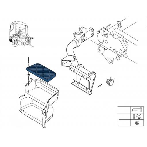 REJILLA ESTRIBO DCHO./IZQDO. RENAULT [3]