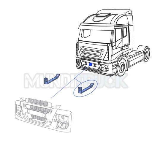 SOPORTE PARACHOQUES IZQDO. IVECO STRALIS [1]