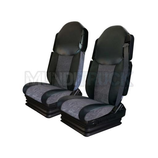 JUEGO DE 2 FUNDAS DE ASIENTO A MEDIDA EXTREME PROFESSIONAL MOD. U PARA FORD F-MAX (VARIOS COLORES) [4]