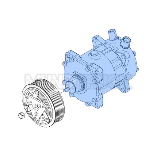 COMPRESOR AIRE ACONDICIONADO MAN TGX [1]