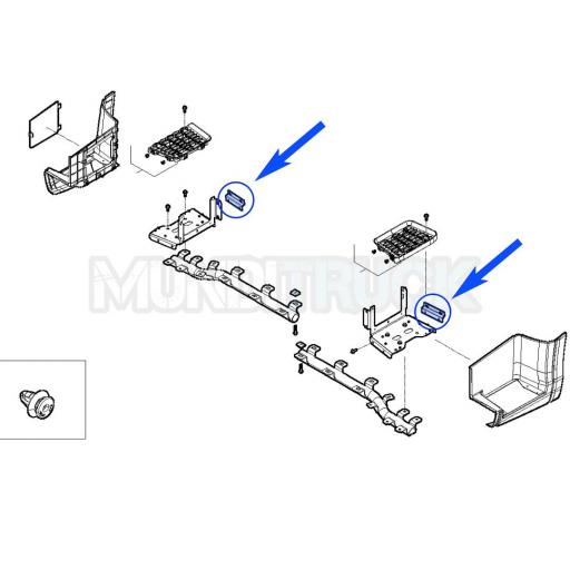 SOPORTE ESTRIBO DCHO./IZQDO. IVECO S-WAY / X-WAY [1]