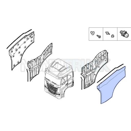 EXTENSION PUERTA IZQDA. IMPRIMADA IVECO S-WAY / X-WAY [2]