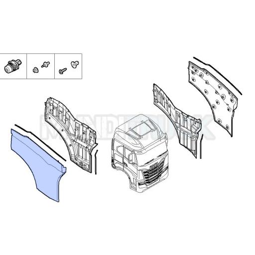 EXTENSION PUERTA DCHA. IMPRIMADA IVECO S-WAY Y X-WAY [2]