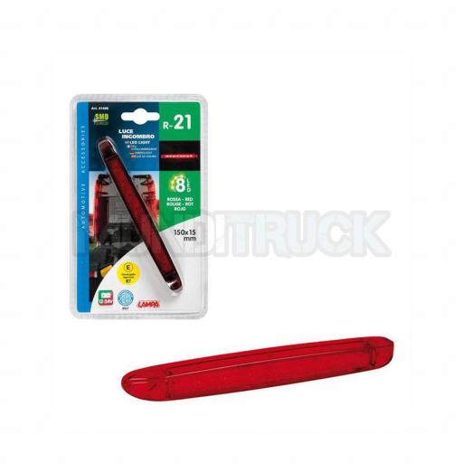 LUZ GALIBO 8 LED 12/24V ROJA [0]