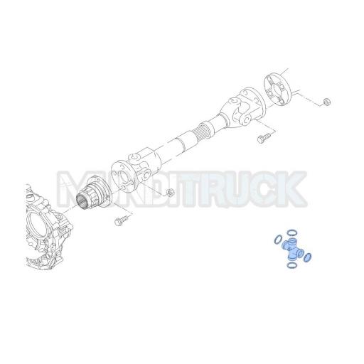 CRUCETA DE TRANSMISION CARDAN MAN TGX EURO 6 [1]