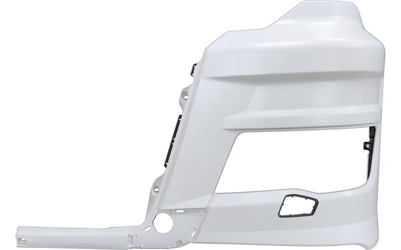 PUNTERA PARAGOLPES SUPERIOR IZQDA. CON AGUJERO LAVAFAROS IMPRIMADA MAN TGX