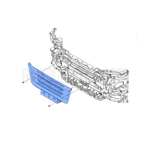 REJILLA INFERIOR CON PERFILES CROMADOS MAN TGX 2021 [2]