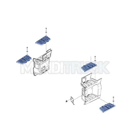 REJILLA APOYAPIES SUPERIOR E INFERIOR DCHO./IZQDO. MAN TGL 2021, TGM 2021, TGS 2021 Y TGX 2021 [3]