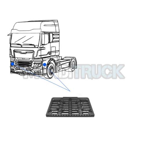 REJILLA APOYAPIES SUPERIOR E INFERIOR DCHO./IZQDO. MAN TGL 2021, TGM 2021, TGS 2021 Y TGX 2021 [1]