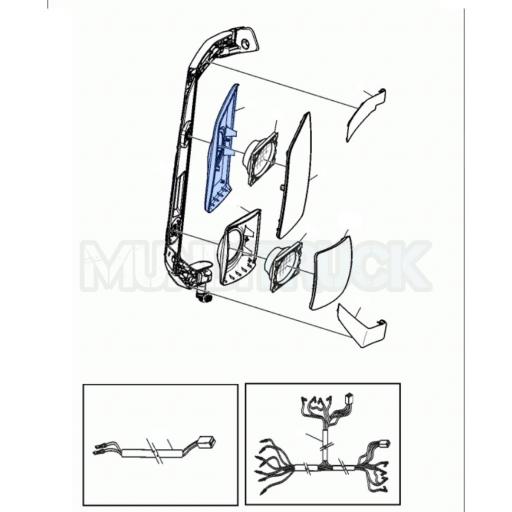 CARCASA RETROVISOR PRINCIPAL IZQDO. VOLVO [2]