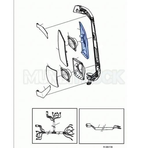 CARCASA RETROVISOR PRINCIPAL DCHO. VOLVO [2]