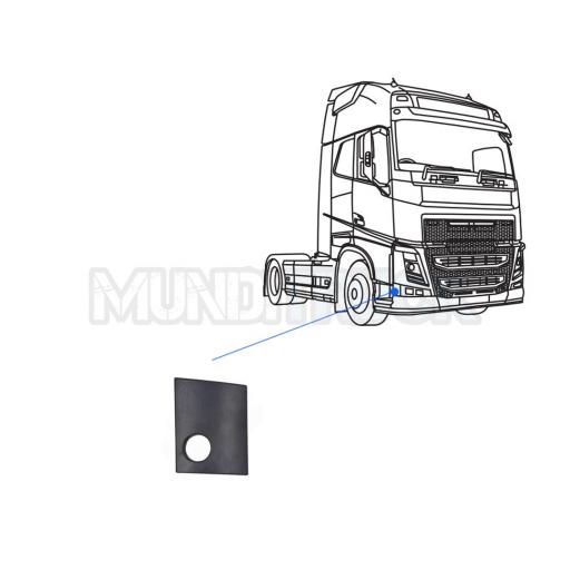 TAPA FARO ANTINIEBLA DCHO. VOLVO FH 12-16 VERS. 4 [2]
