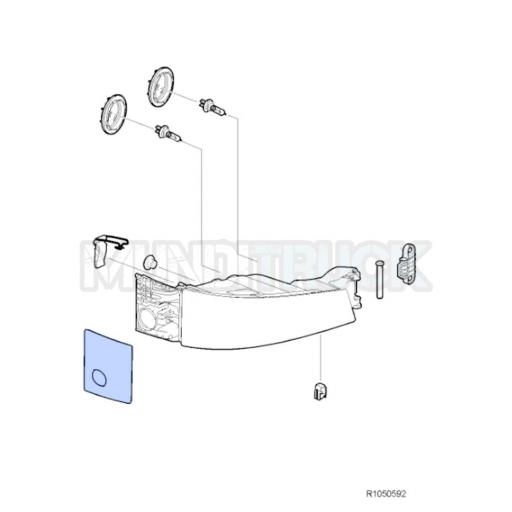 TAPA FARO ANTINIEBLA DCHO. VOLVO FH 12-16 VERS. 4 [3]