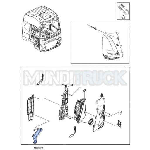 SOPORTE FARO IZQDO. VOLVO FH5 2021 [2]