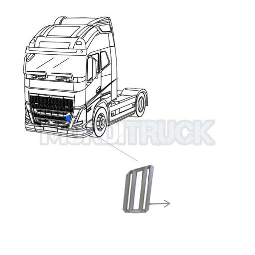 TAPA IZQDA. CALANDRA VOLVO FH5 2021 [2]