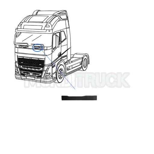 PARTE EXTERIOR MANETA AGARRADERA IZQDA. PANEL FRONTAL VOLVO FH5 2021 [1]