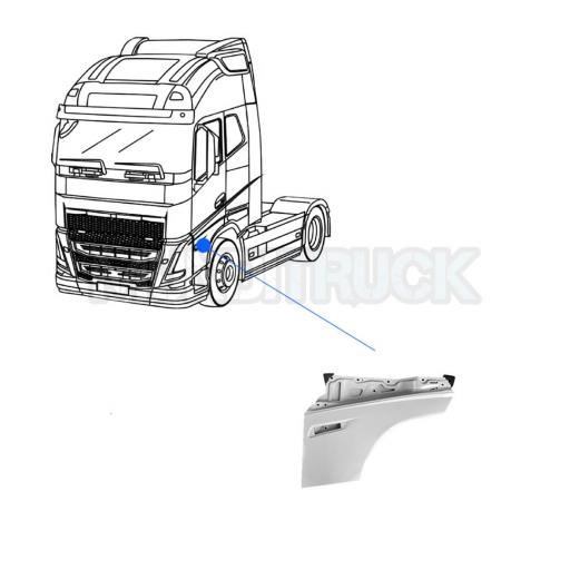 EXTENSION PUERTA IZQDA. VOLVO FH5 2021 [1]
