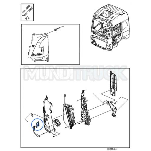 ​TAPA LATERAL ANTINIEBLA DCHO. VOLVO FH5 2021 / FM 2021 [2]
