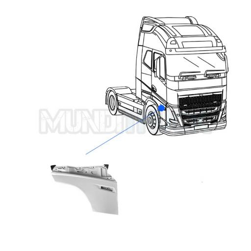 EXTENSION PUERTA DCHA. VOLVO FH5 2021 [1]