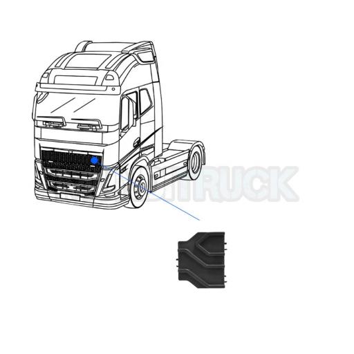 TAPON SUPERIOR REJILLA FRONTAL IZQDO. VOLVO FH5 2021 [2]