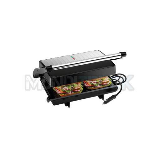 SANDWICHERA CON GRILL 250W 24V ENCHUFE MECHERO PARA CAMION [1]