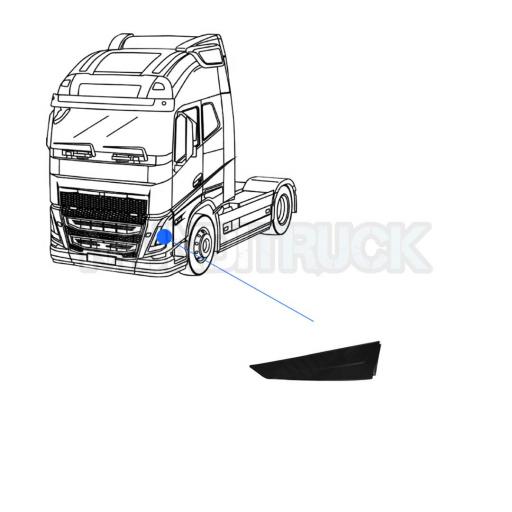 TAPA FARO ANTINIEBLA IZQDA. VOLVO FH5 2021 / FM 2021 [1]