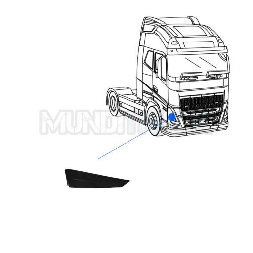 TAPA FARO ANTINIEBLA DCHA. VOLVO FH5 2021 / FM 2021 [1]