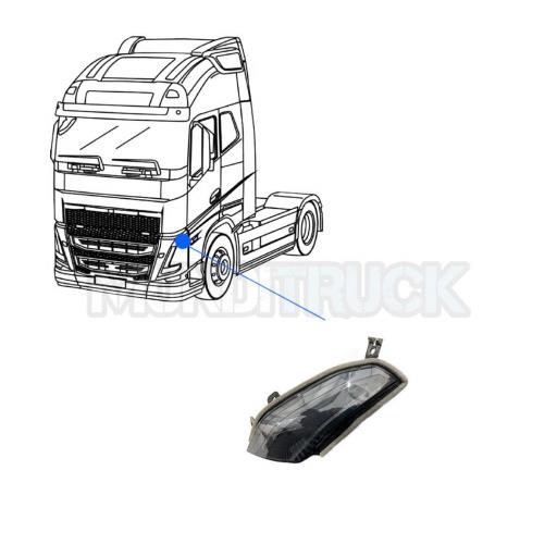 EXTENSION PROLONGADOR FARO IZQDO. NEGRO VOLVO FH5 2021 [1]